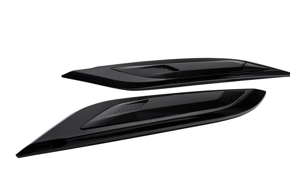 Land Rover Defender Urban Automotive ‘Best of British’ Gloss Black Bonnet Vent Set
