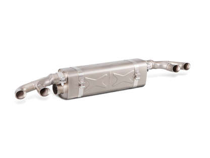 Porsche 911 Turbo / Turbo S (991.2) Akrapovič Slip-On Line Exhaust System (Titanium)