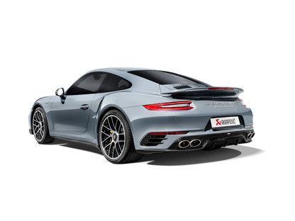 Porsche 911 Turbo / Turbo S (991.2) Akrapovič Slip-On Line Exhaust System (Titanium)