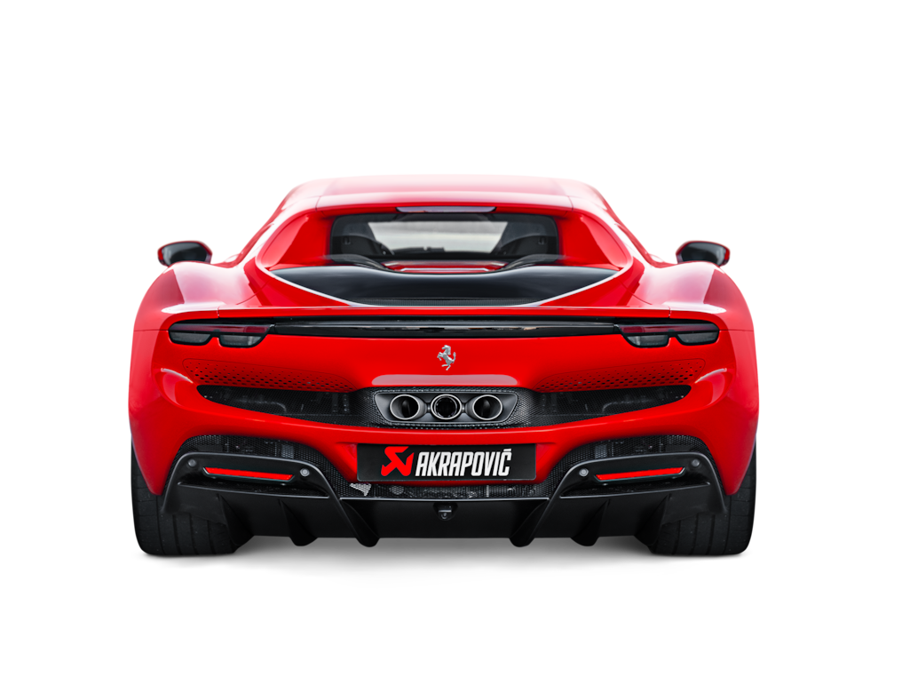 Ferrari 296 GTB - Slip On Race Line (Titanium) - 2023 to 2026