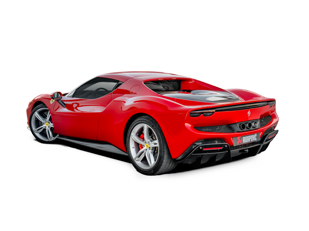 Ferrari 296 GTB - Slip On Race Line (Titanium) - 2023 to 2026