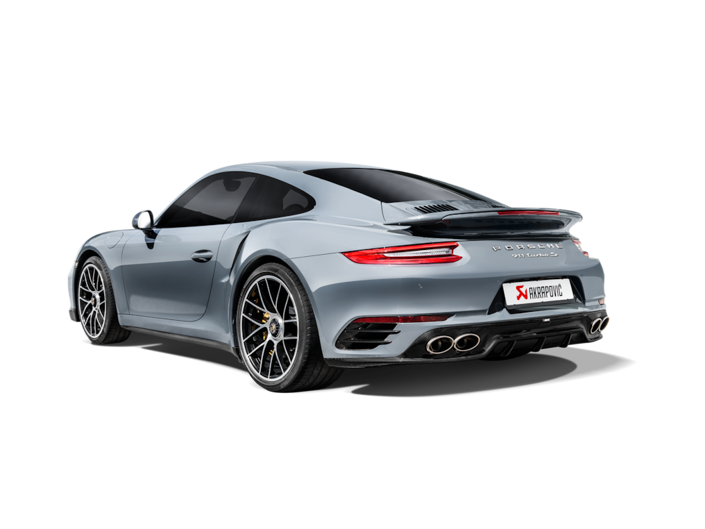 Porsche 911 Turbo / Turbo S (991.2) Akrapovič Carbon-Fibre Rear Diffuser