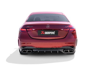 Akrapovič Slip-On Titanium Exhaust for Mercedes-AMG C43 W206/S206 - OPF/GPF