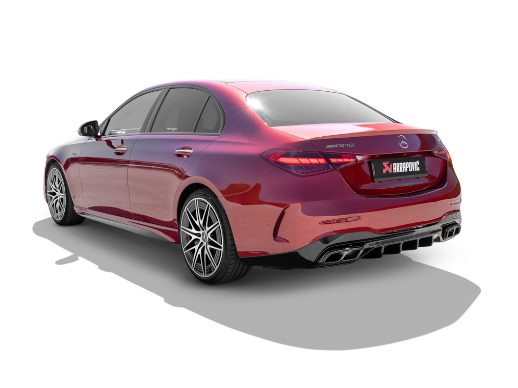 Akrapovič Slip-On Titanium Exhaust for Mercedes-AMG C43 W206/S206 - OPF/GPF
