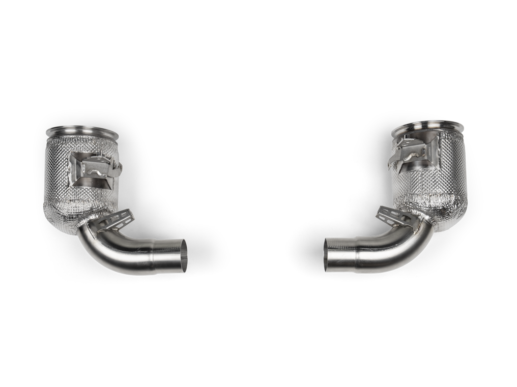 Porsche 911 Carrera / S / 4 / 4S / GTS / Cabriolet / Targa / Dakar (992.2) - Link Pipe Set w Cat (SS)